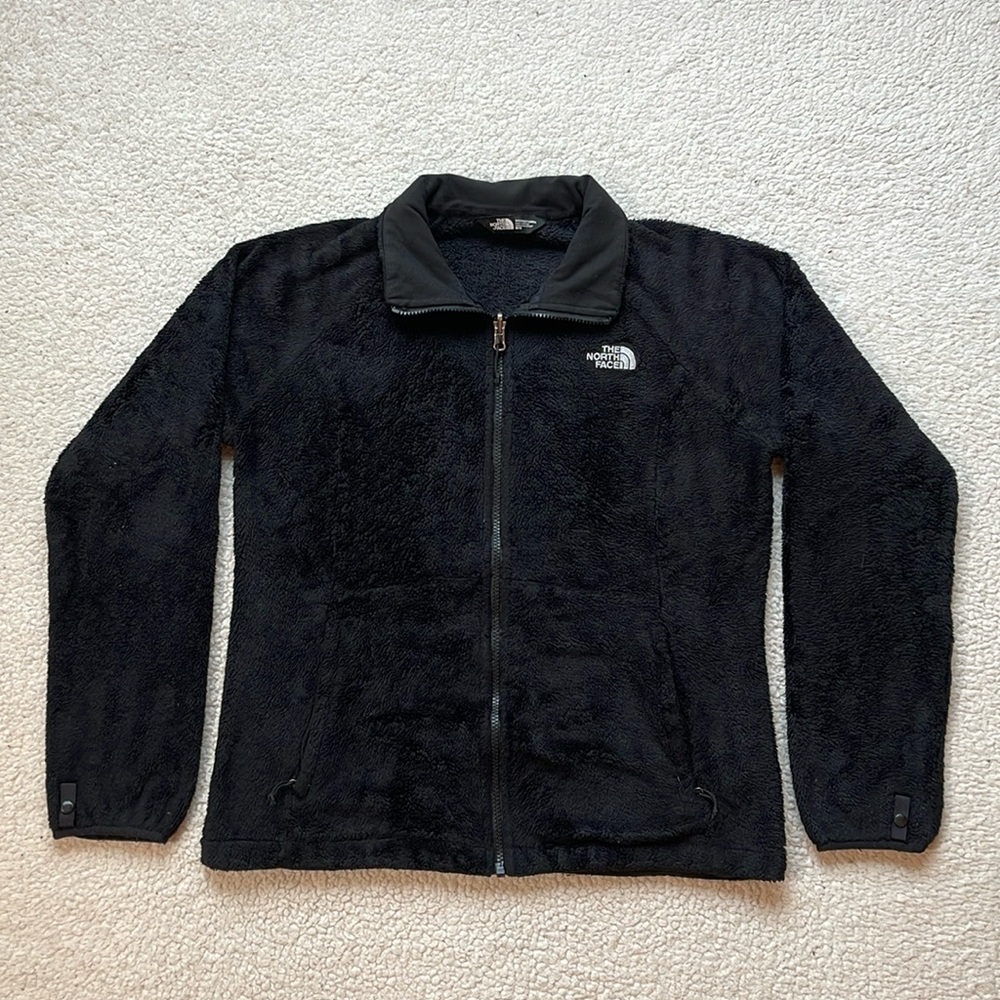 Y2K The North Face Deep Pile Zip Up Fleece